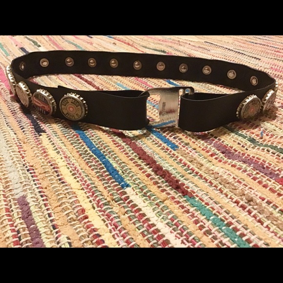 Vintage Bottle Cap Belt - Picture 2 of 2